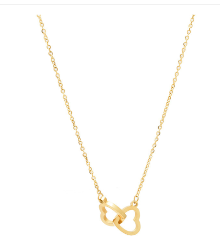 Heart Link Necklace Image 2