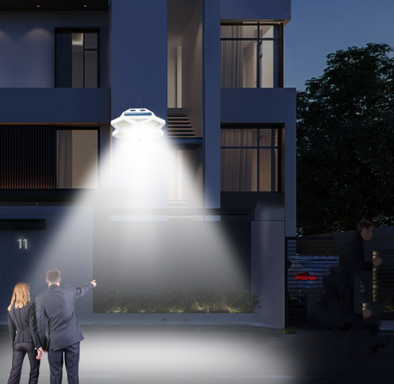 Solar Outdoor Wall Light Image 2