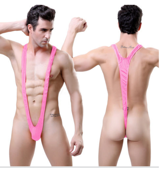 Men's Sexy Lingerie in Orange