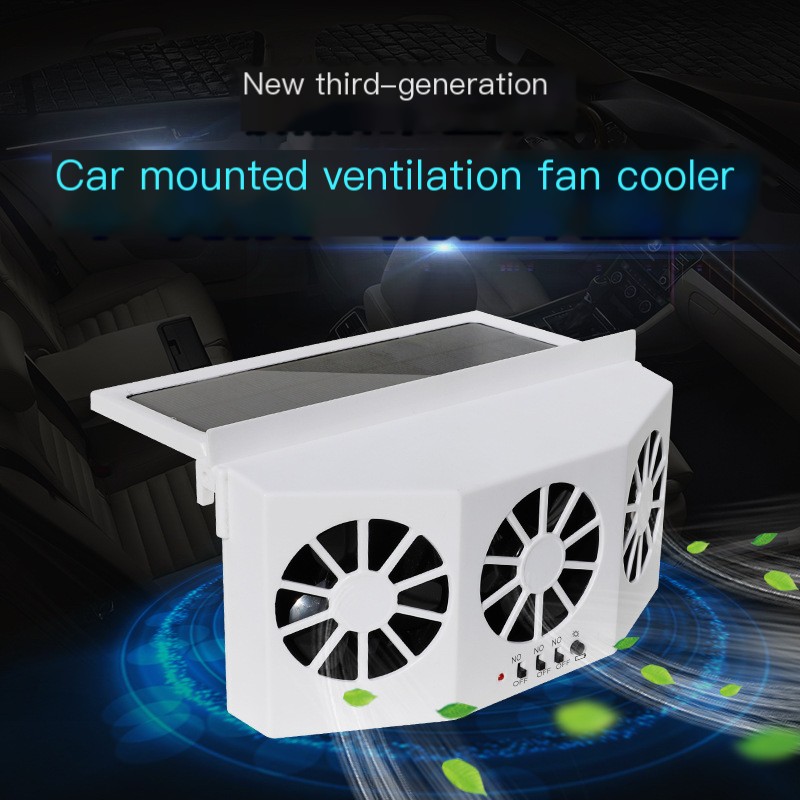Solar Car Ventilation Fan - Image 1