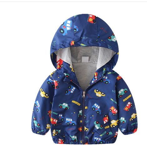 Jaqueta Nylon Corta Vento Infantil - Pattern 1