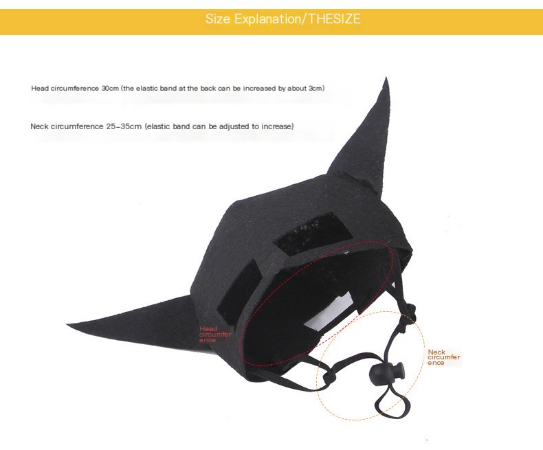 Halloween Pet Mask Bat Wings Corset 1