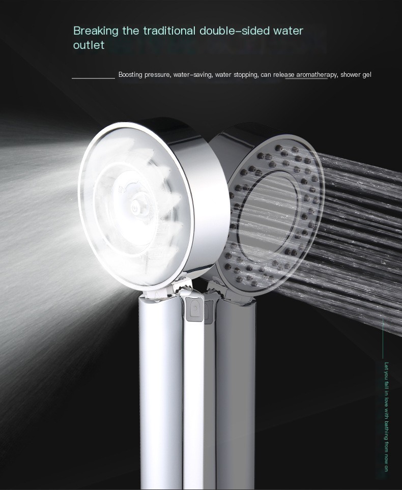 Double-sided shower head image 1