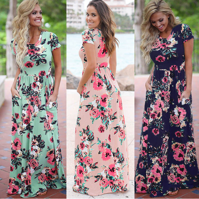 Floral Printed Dress Image 1