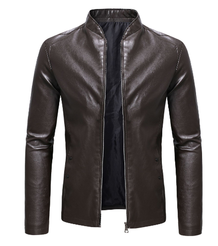 Men's Motorcycle Leather Jacket 5