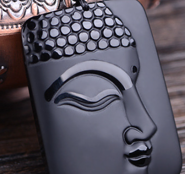 Natural Obsidian Pendant 5