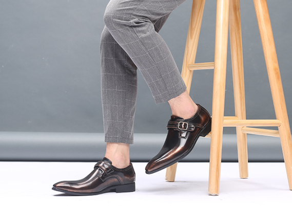 Men's Leather Shoes Detail 1