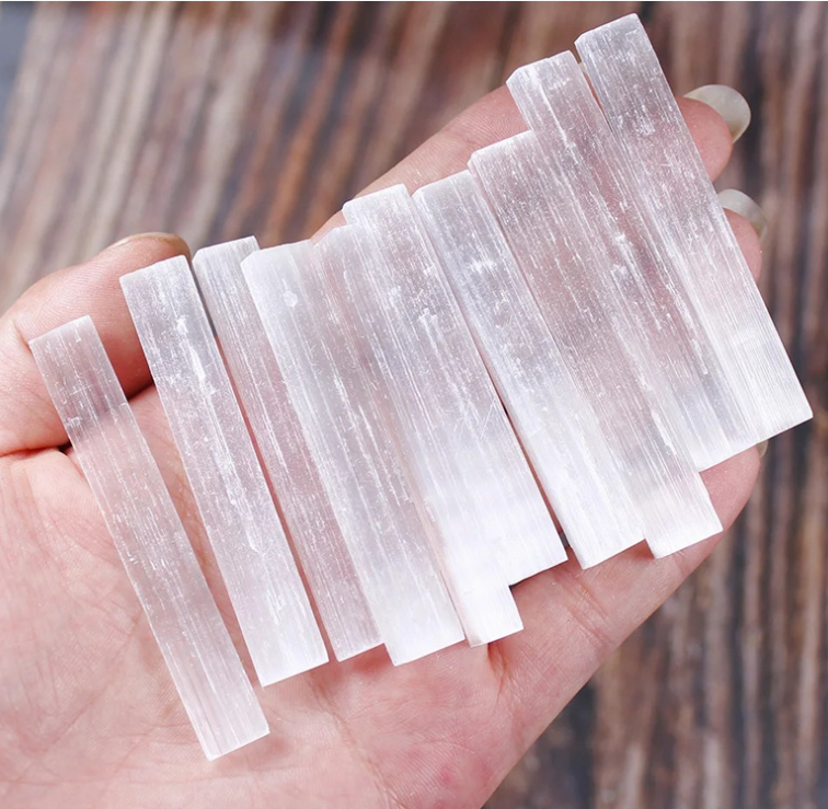 Natural Moroccan Gypsum Sticks 4