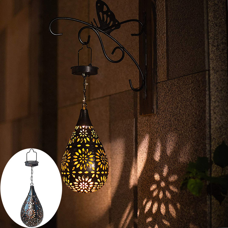 Elegant Daisy Iron Hanging Light