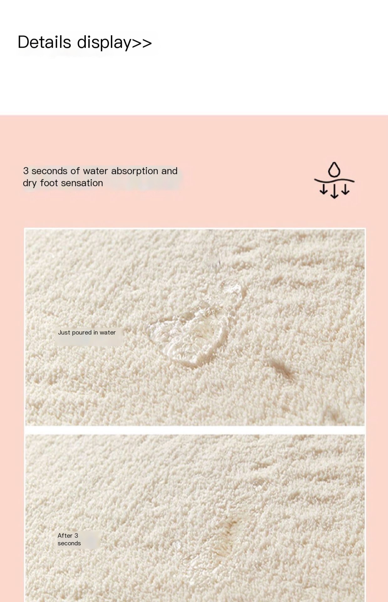 Simple Faux Cashmere Bath Mat 8