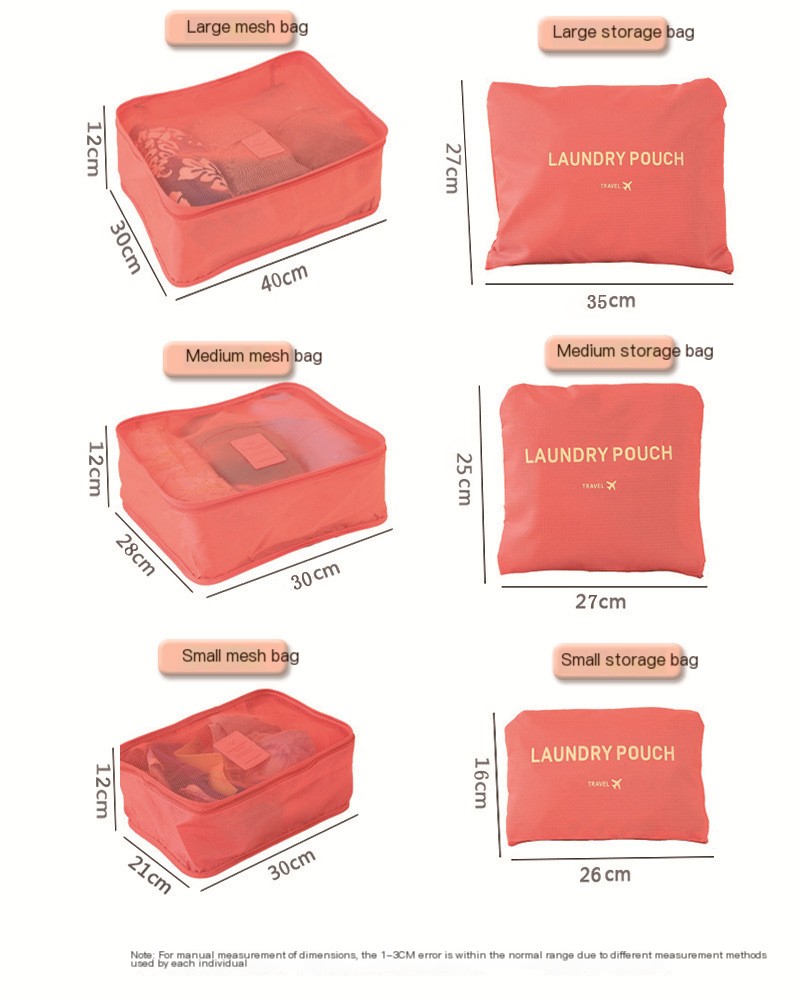 Portable Travel Luggage Packing Cubes