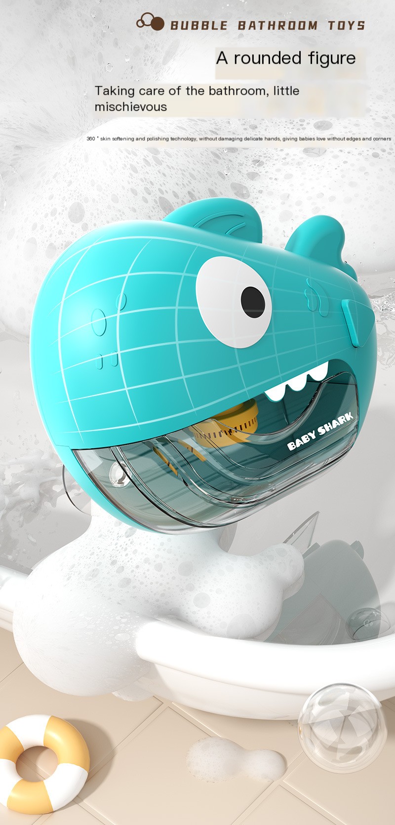 Bubble Blowing Crab Toy - Image 2