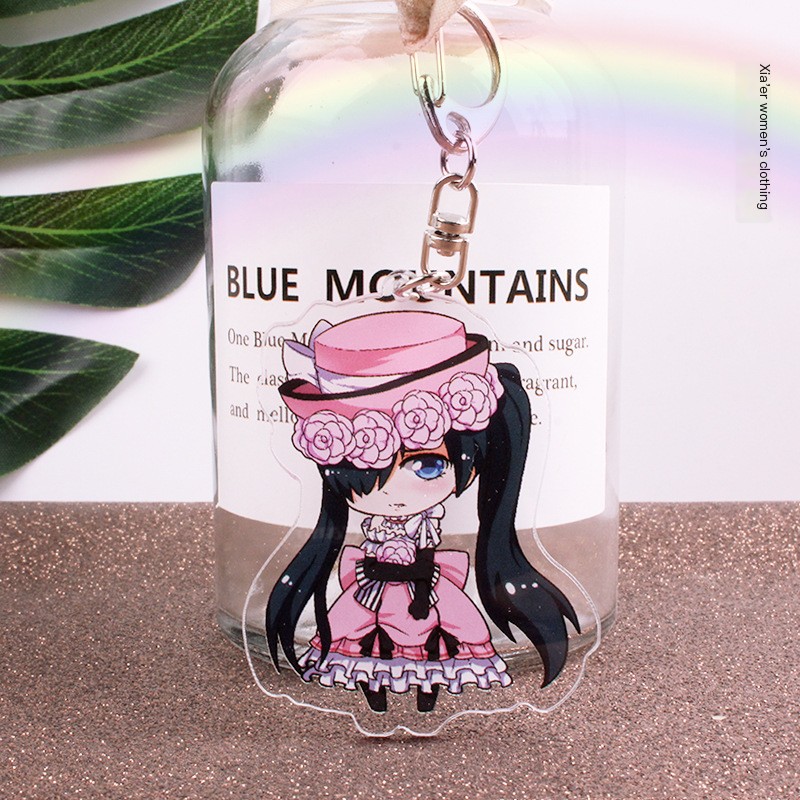Anime Acrylic Keychain Image 1