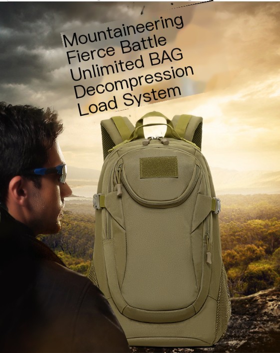 Camouflage Tactical Backpack Image 1