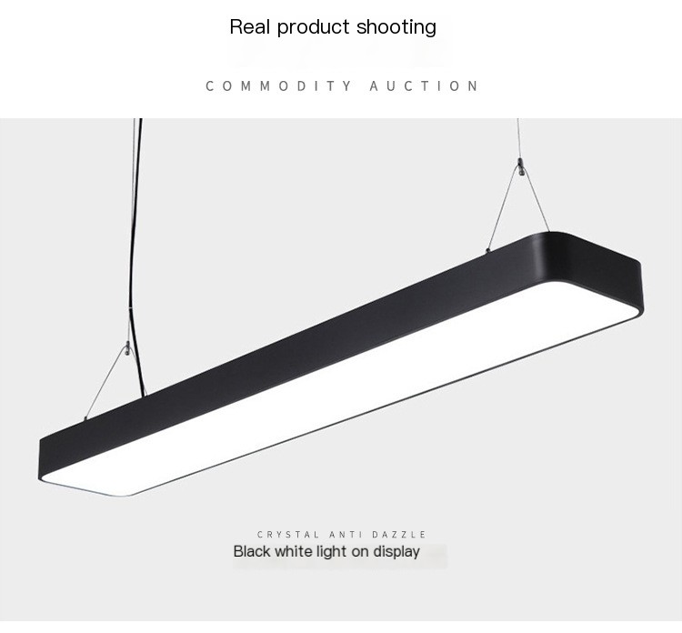 LED live light non-visual strobe three-color dimming remote control ceiling light strip chandelier dedicated shadowless light for live studio