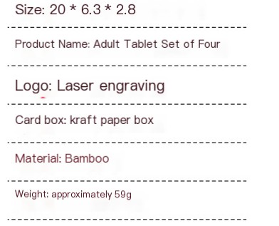 Bamboo Toothbrush Set Image 1