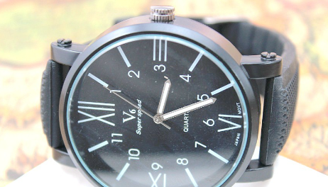 Men's Large Dial Quartz Watch - Image 4