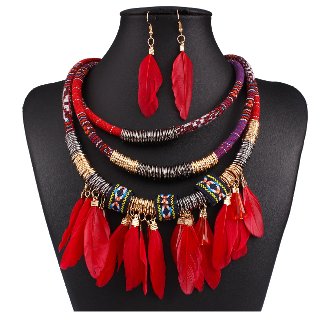 Black Feather Jewelry