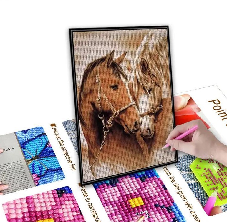 Couple Horse Diamond Painting 3