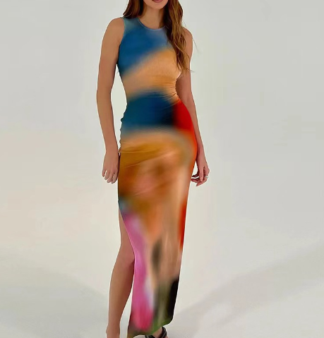 Batik Midikleid Image 2