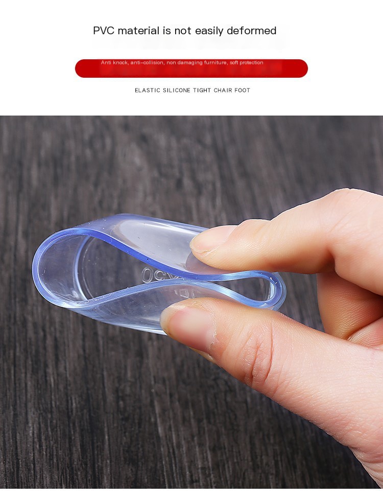 Transparent Oval Tube Plastic Cover