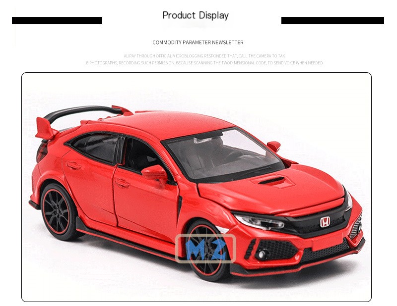 1:32 Alloy Car Model in Black