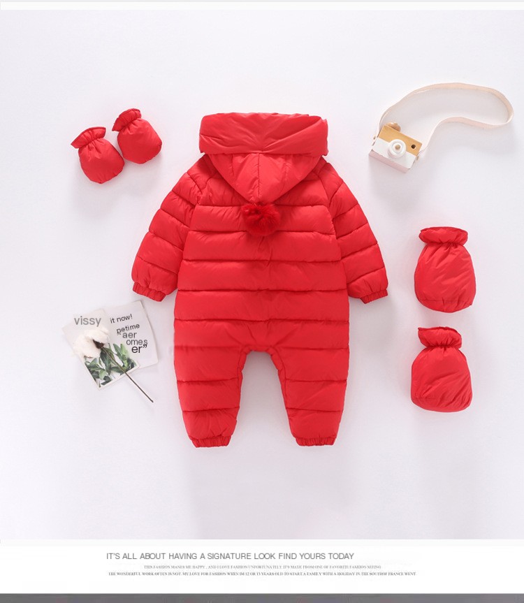 Baby Down Suit Image 5