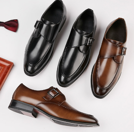 Formal Men's Square Toe Shoes - Image 3