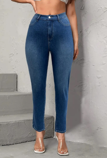 Women's High Waisted Denim Jeans 6