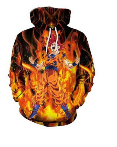 Dragon Ball Z Son Goku Hoodie Image 1