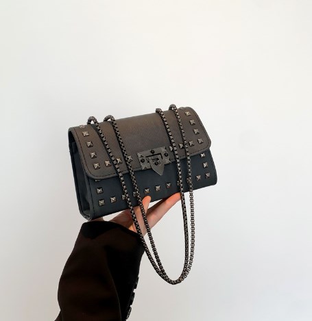 Rivet Chain Bag
