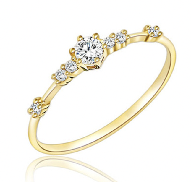 Women's Zircon Ring 2
