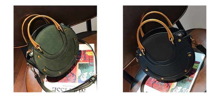 Fashionable Small Round Bag