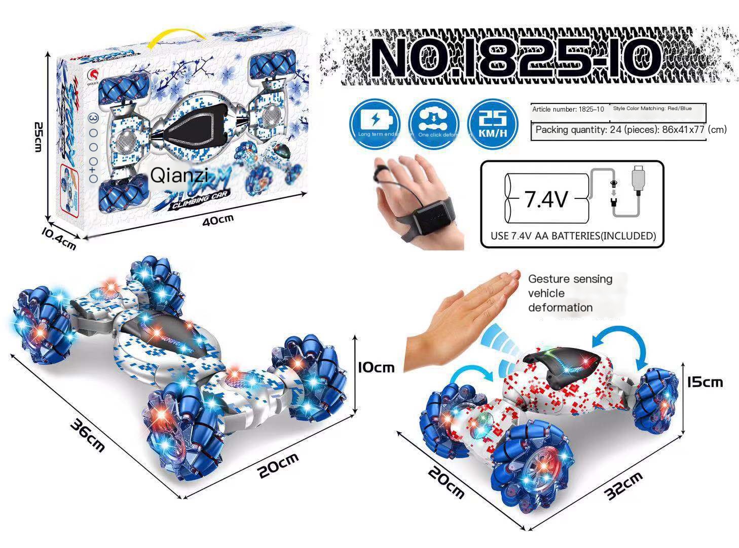 Remote Control Transforming Car Image 3
