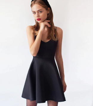 Black Sling Dress
