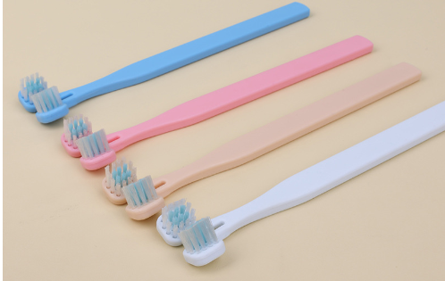 Dog Toothbrush Pink