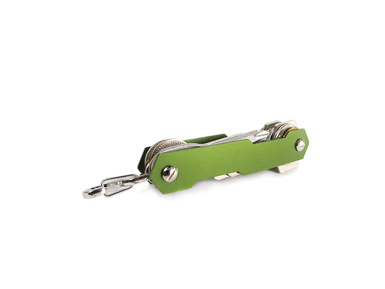 Double Open Aluminum Alloy Key Clip