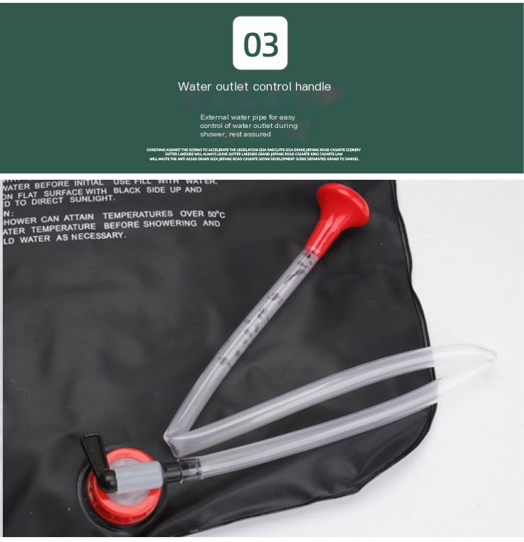 Solar Shower Bag Image 6