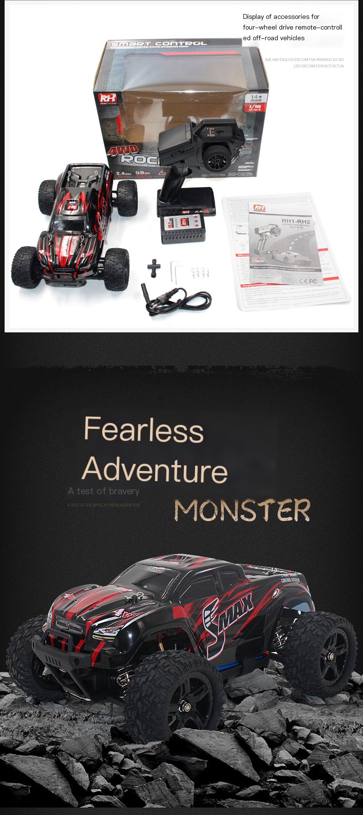 High-Speed Off-Road Car Action