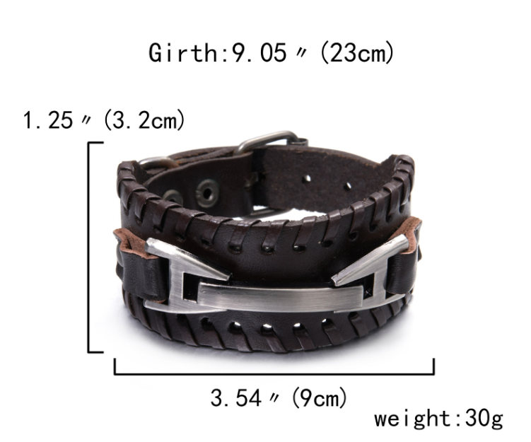 Black Macrame Bracelet