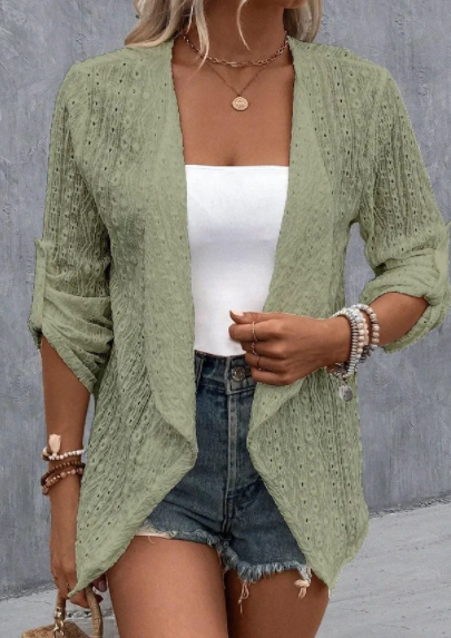 Casual Hollow Cardigan 3