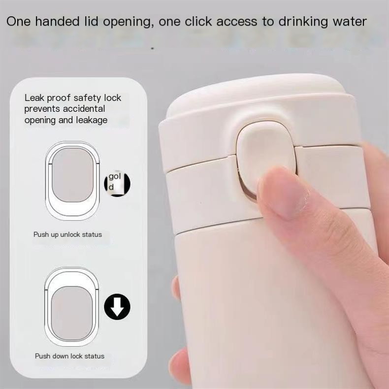 Anime Insulated Cup in Use