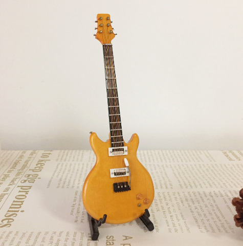 Miniature Wooden Guitar 6