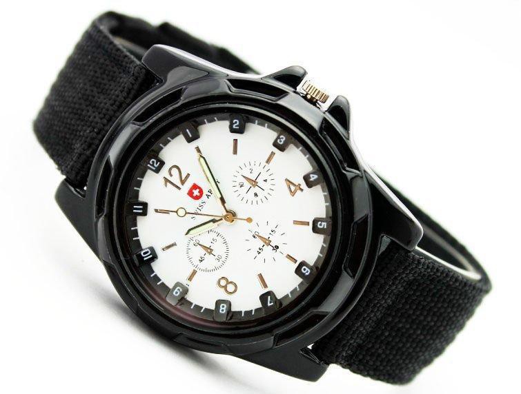 Woven Canvas Watch
