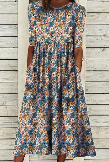 Floral Dress Image 3