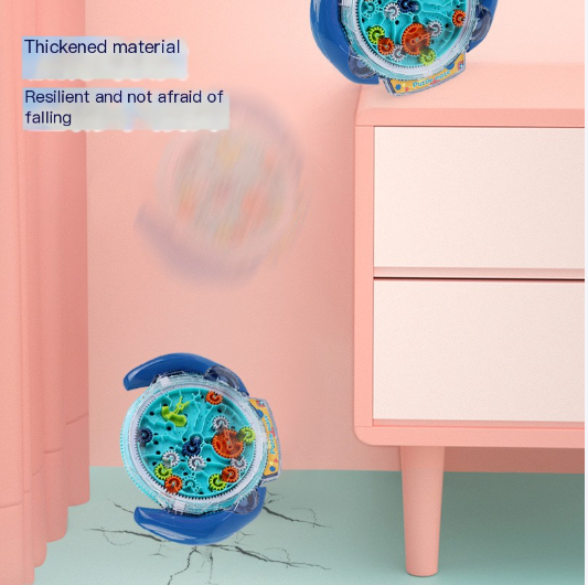 3D Gear Maze Disk Blue