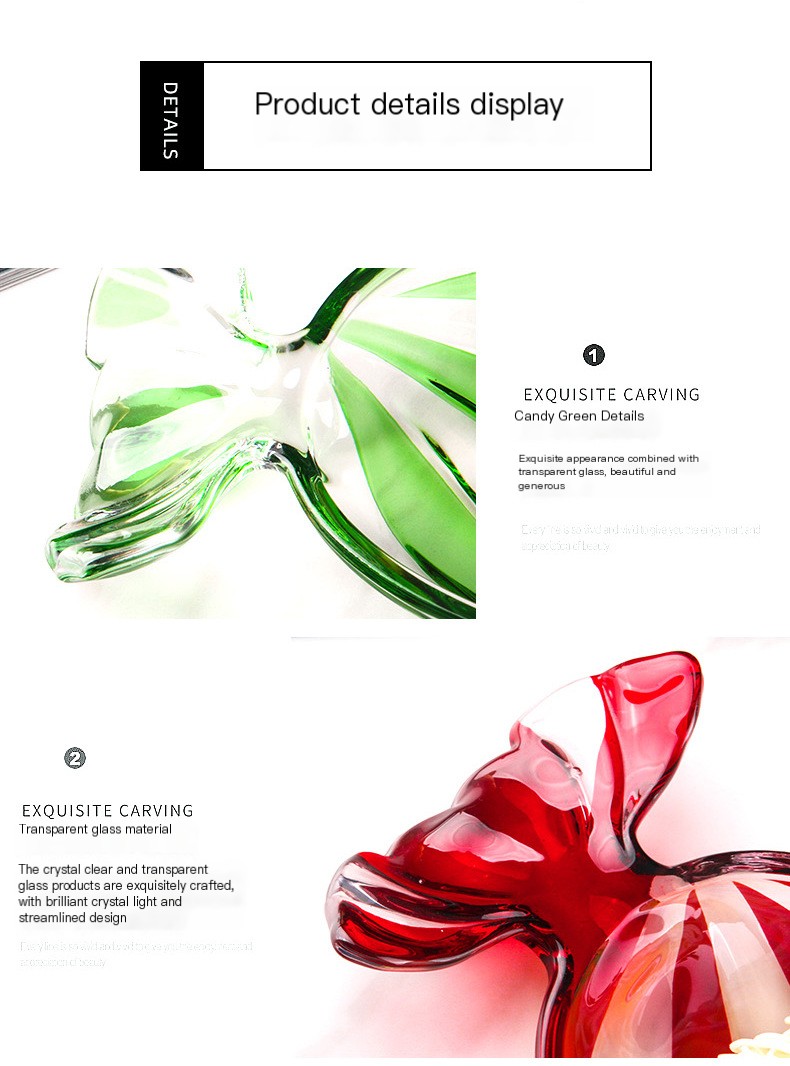 Candy-shaped fruit plate