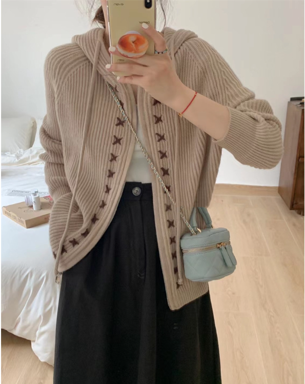 Hooded Cardigan Color Options