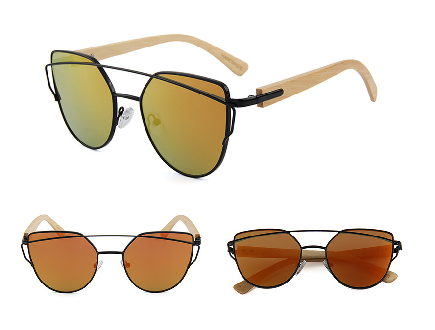 Bamboo Metal Sunglasses