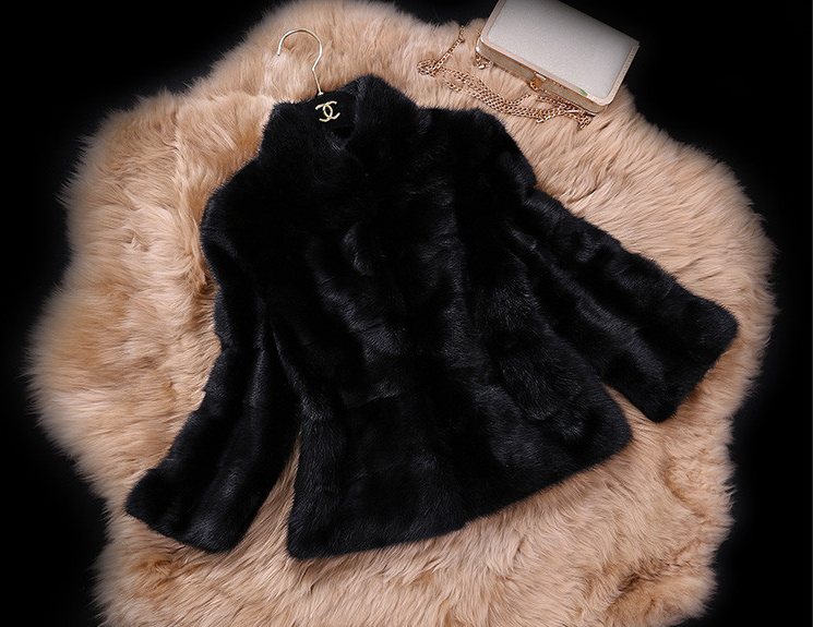 Faux Fur Coat Image 1